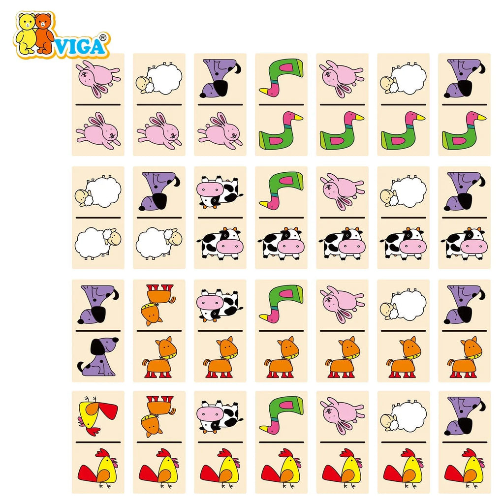 Dominoes - Farm Animals