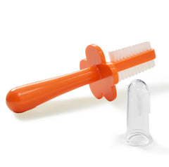Orange Double Sided Toothbrush