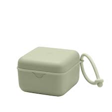 Bibs Pacifier Box Baby Sage