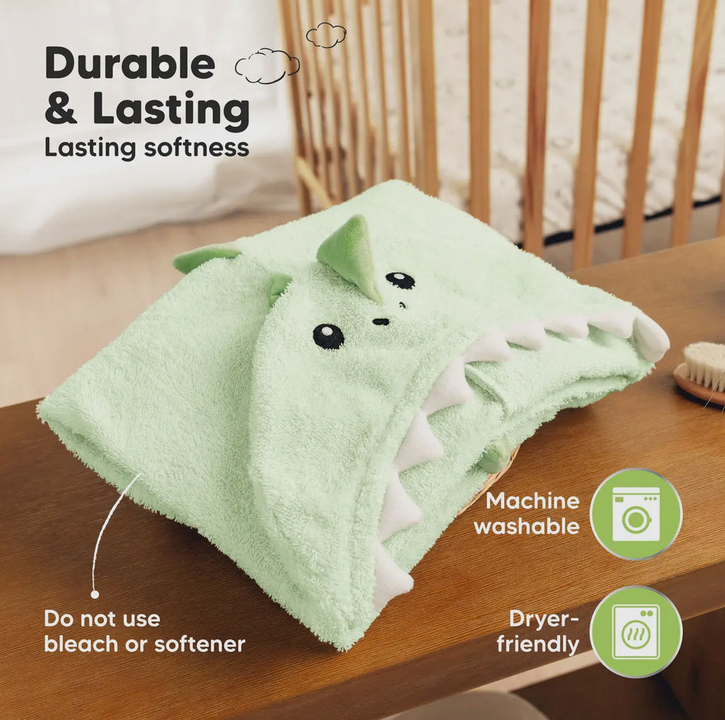 Draco Hooded Baby Bath Towels for Newborn