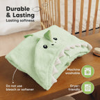 Draco Hooded Baby Bath Towels for Newborn