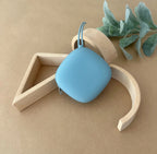 Dusty Blue Square Pacifier Case