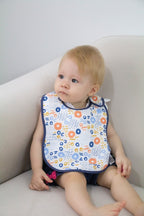 BABYJEM MUSLIN BABY BIB COLORFUL RINGS