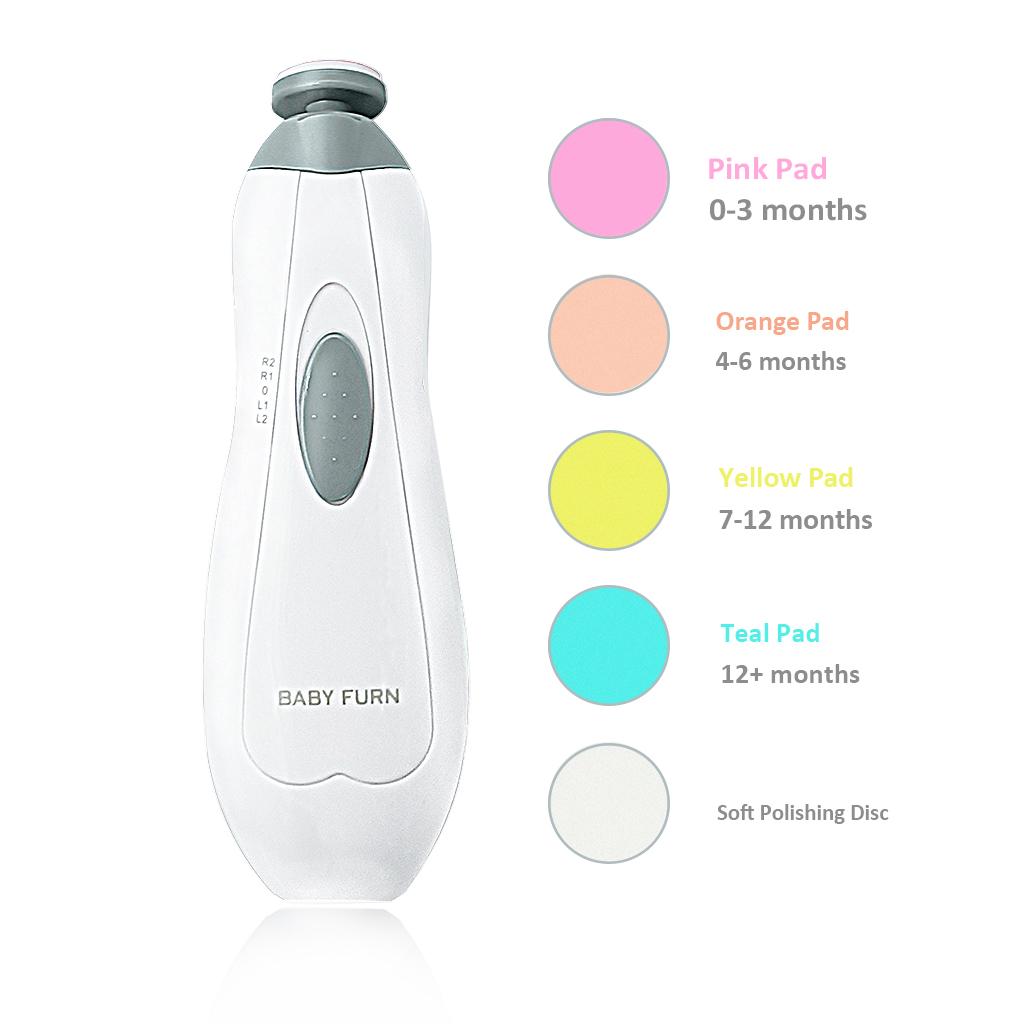 بيبي فيرن – ماكينة تشذيب الأظافر الالكترونية