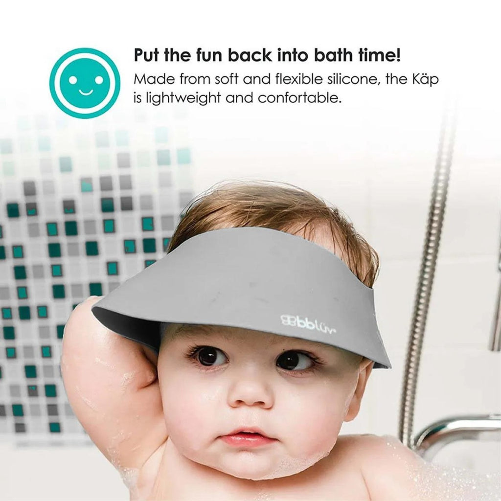 BBluv Käp (Grey) - Silicone Shampoo Repellant Cap