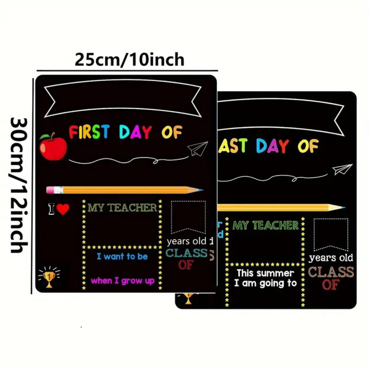 Fun box back to school board