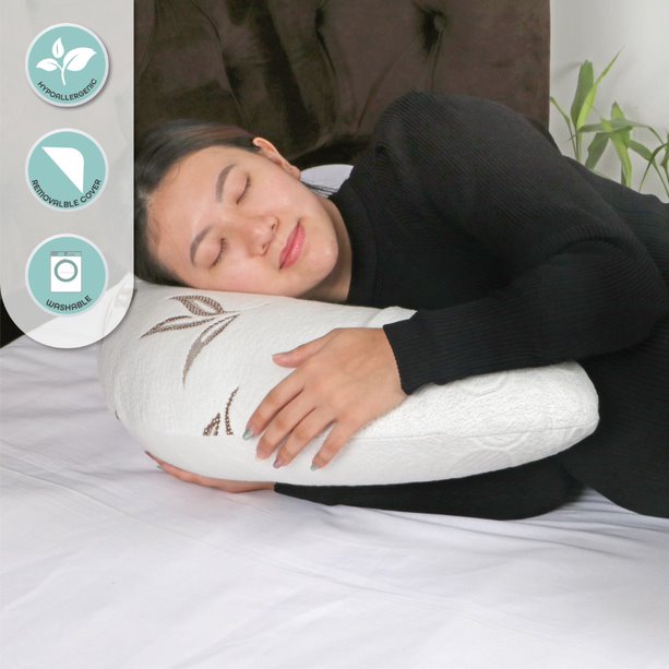 Moon Heat Regulating Support Pillow with Bamboo rayon