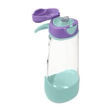 B.BOX - SPORT SPOUT BOTTLE - LILAC POP - 600ML