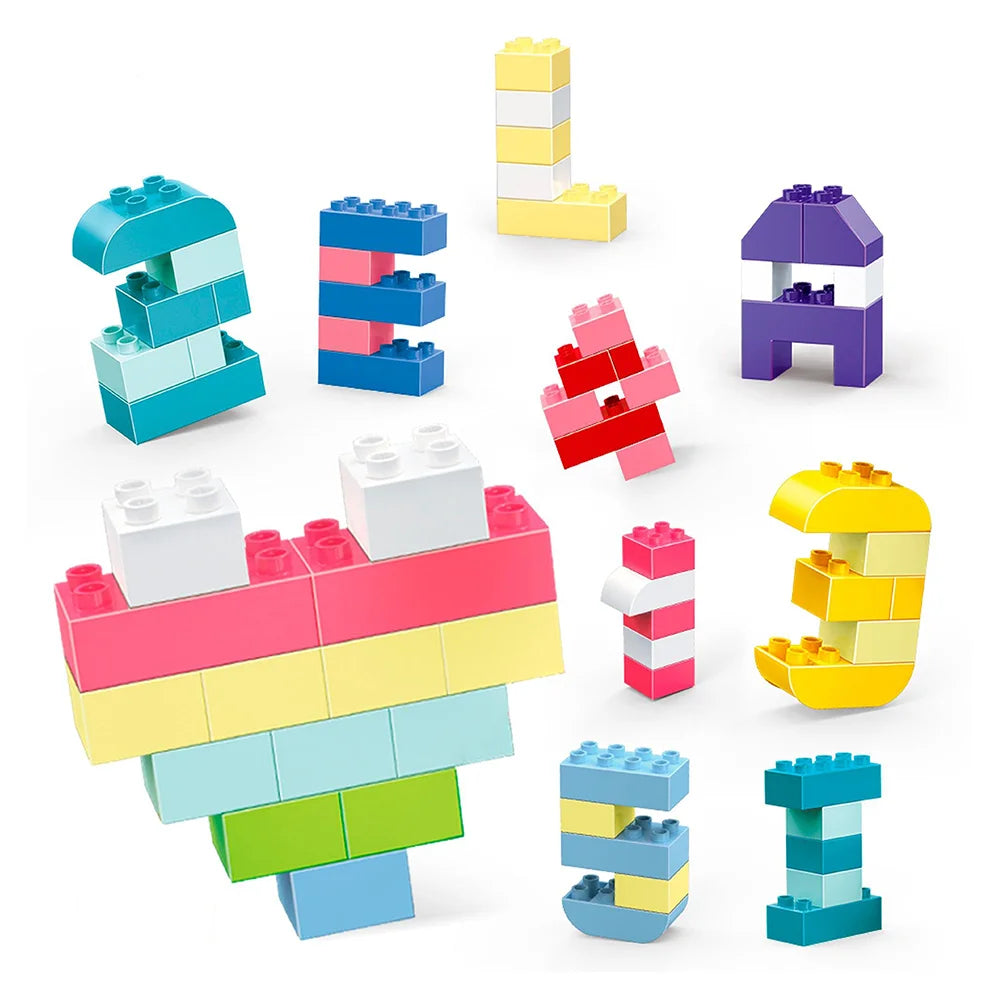 Educational Numbers Building Blocks