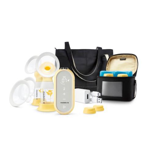 Medela freestyle flex double electric breast pump bundle