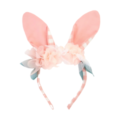 Embellished Gingham Bunny Headband