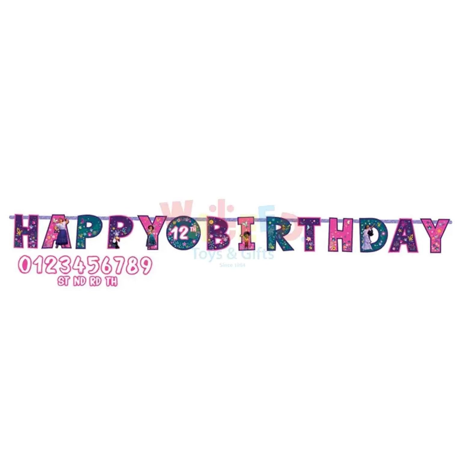 ENCANTO JUMBO ADD-AN-AGE BANNER