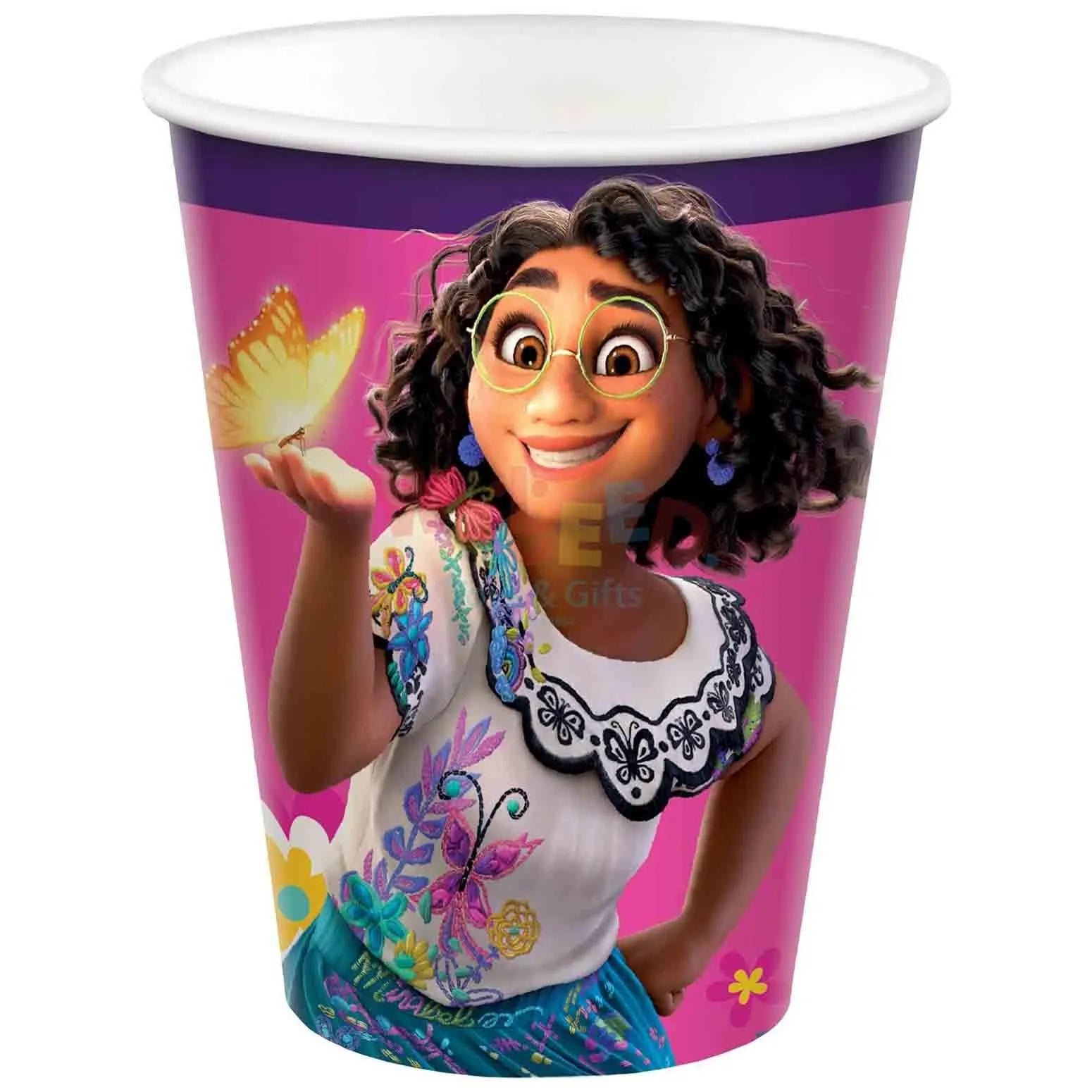 ENCANTO PAPERS CUPS 9OZ