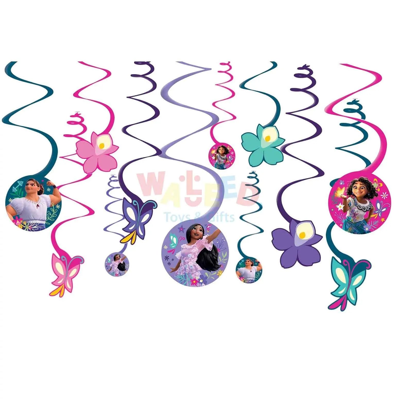 ENCANTO SPIRAL DECOR(5")CUTOUT PAPE