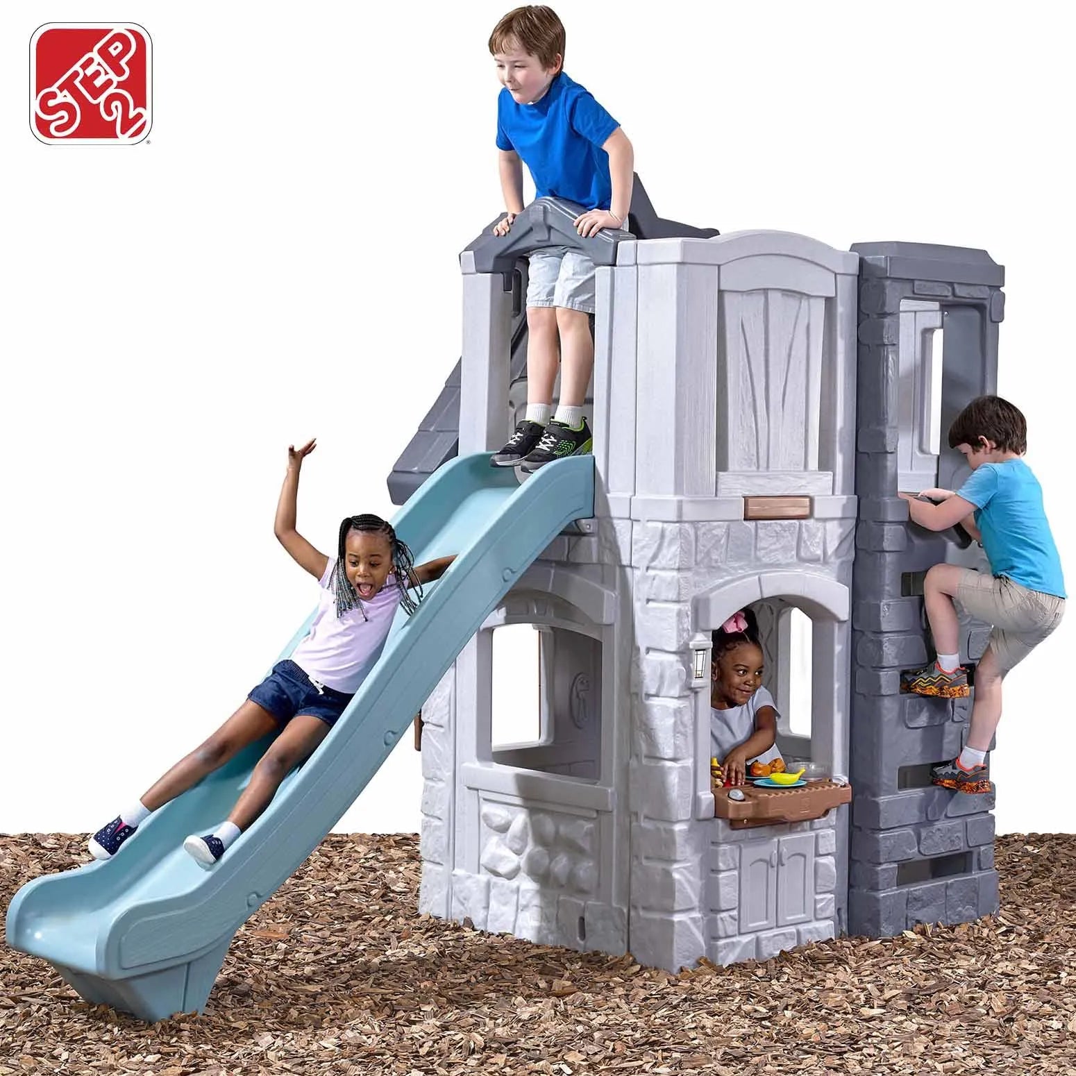 Enchanting Adventures 2- Story Play house & Slide