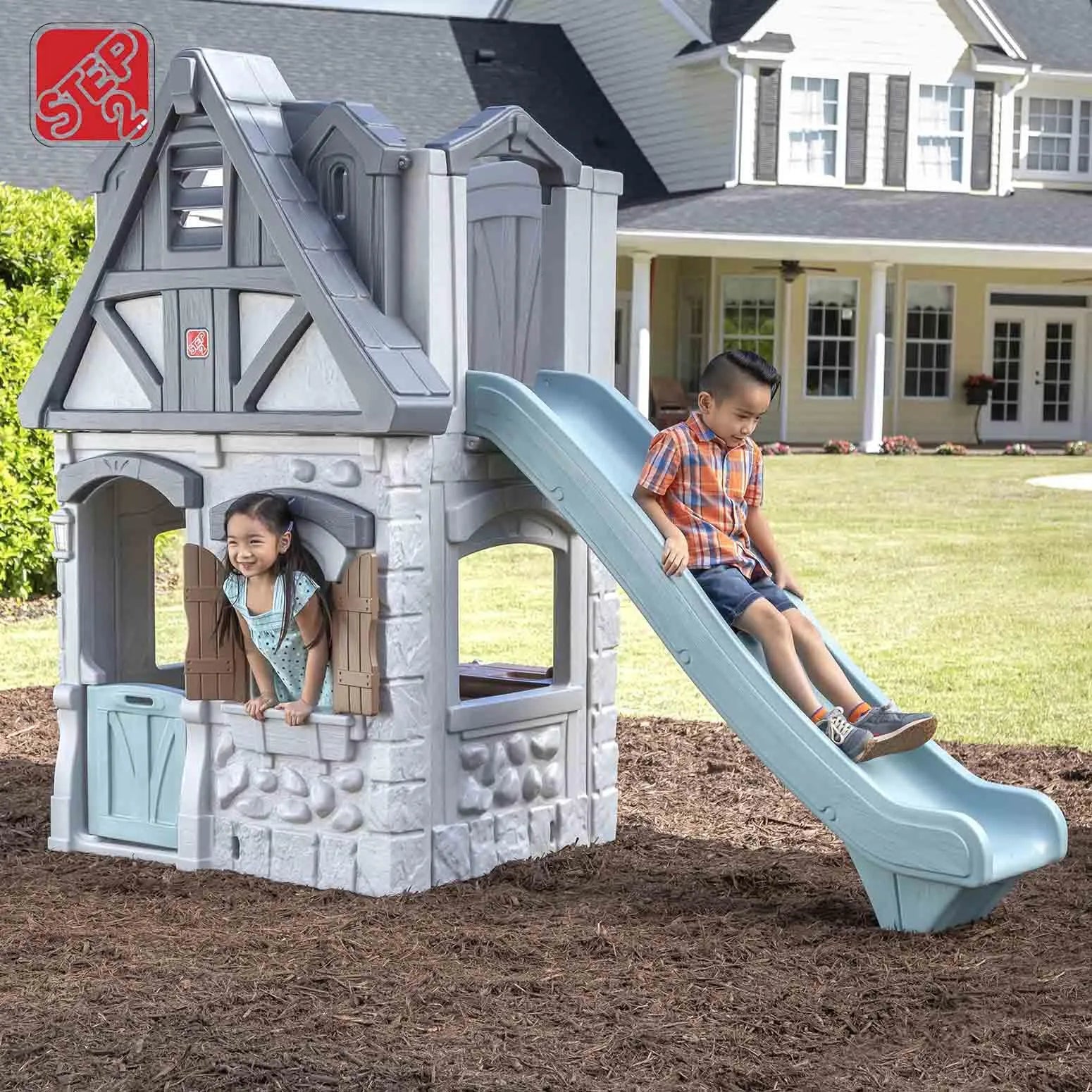 Enchanting Adventures 2- Story Play house & Slide