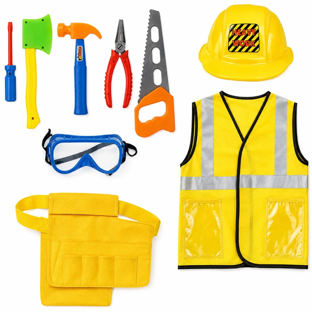 Engineer Construction Costume 3-7 Years for Kids