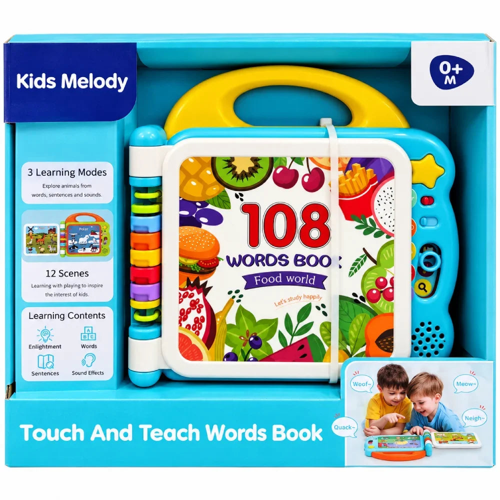 108 Words Food Learning Book