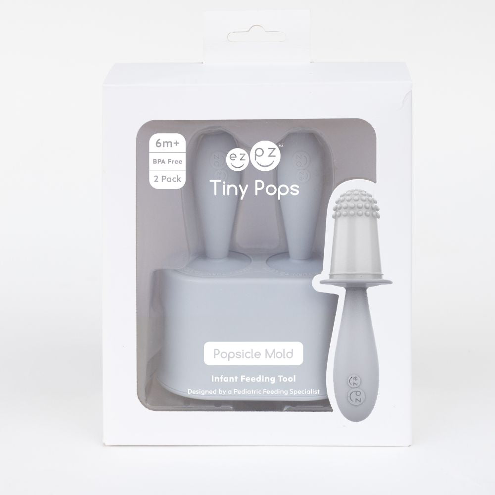 Ezpz Tiny Pops - Pewter