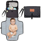 EZEE Diaper Changing Mat - Black Geo