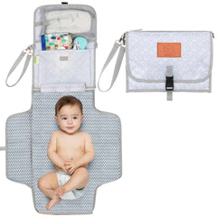 EZEE Diaper Changing Mat - Grey Mod