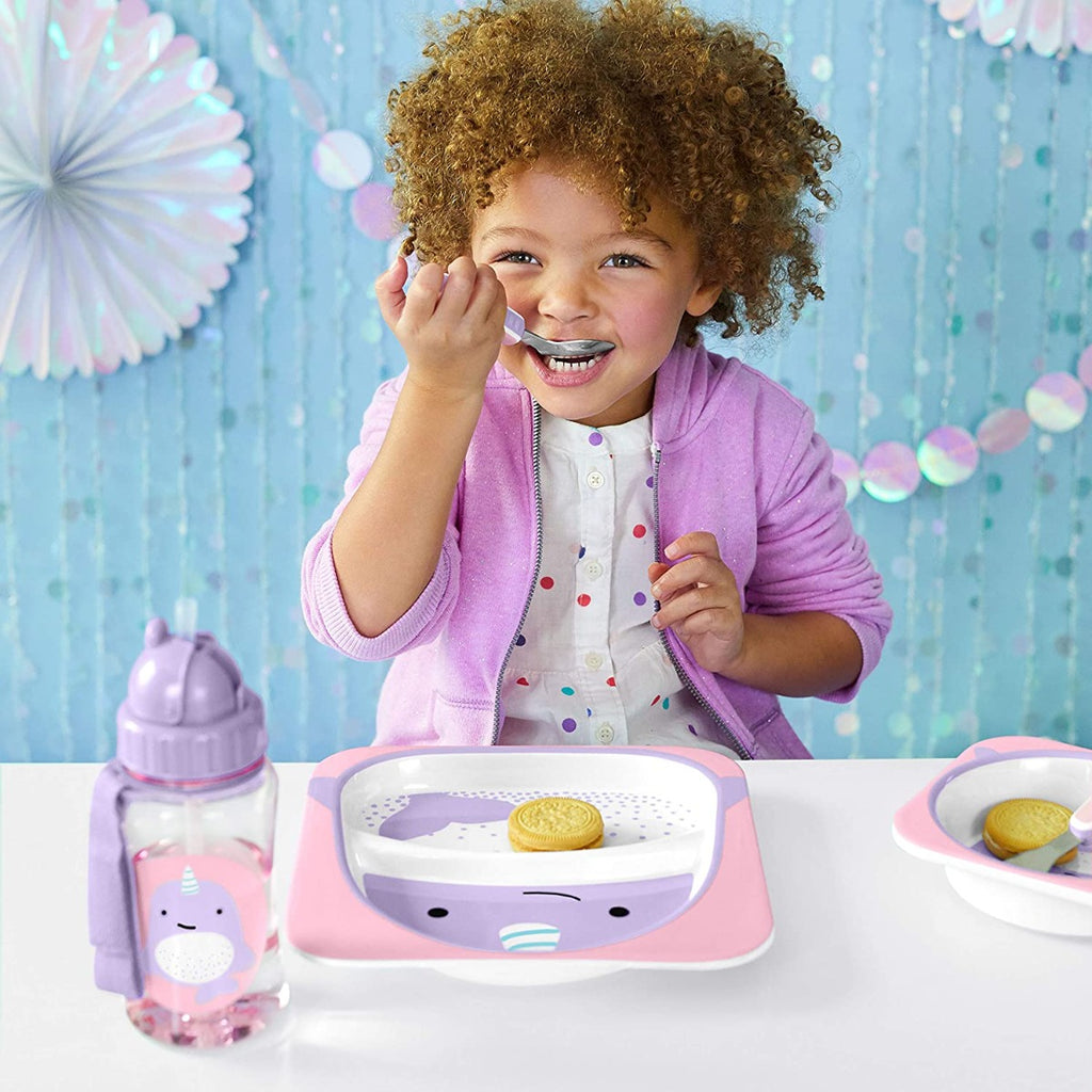 سكيب هوب- زوتينسيلز شوكة وملعقة للأطفال فراشة