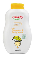 FRIENDLY ORGANIC-BABY SHAMPOO & BODY WASH ORGANIC OAT 400 ML