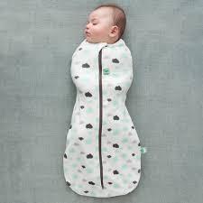 Ergo Pouch Cocoon Swaddle Bag Clouds 0.2 0-3 months -3-12
