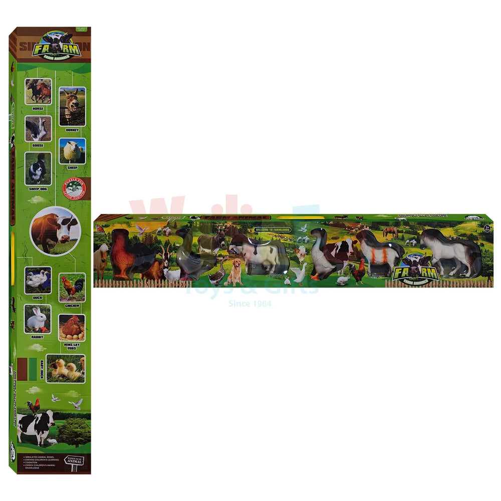 Farm Animal Figures Playset
