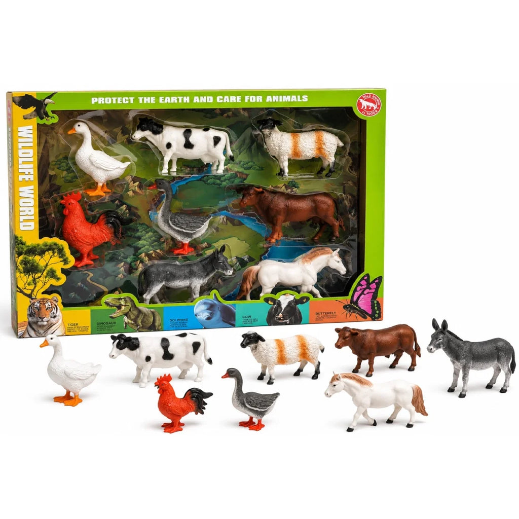 Farm Animal Play Set for Kids