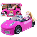 Fashion doll with a car