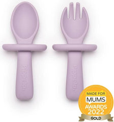 Pippeta My 1st Spoon & Fork - Lilac