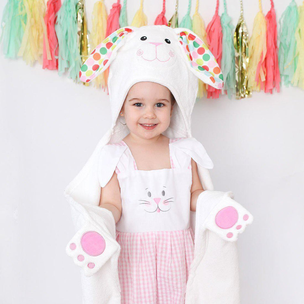 Zoocchini Hooded Towel - Bella the Bunny