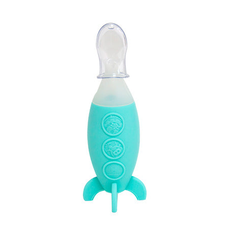 Blue Feeding Spoon Dispenser