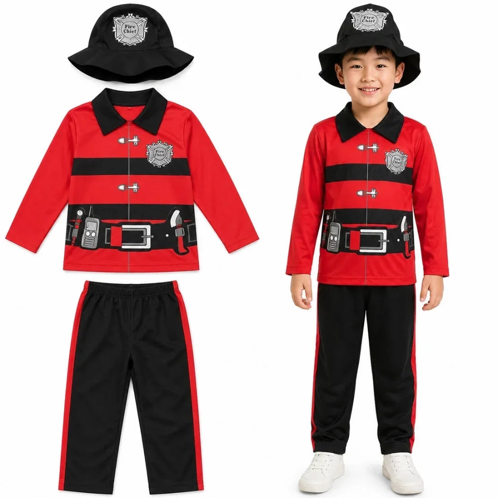 Fire Fighter Costume for Kids