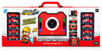 Fire-Fighting Garage Storage Case with 10 Alloy Cars