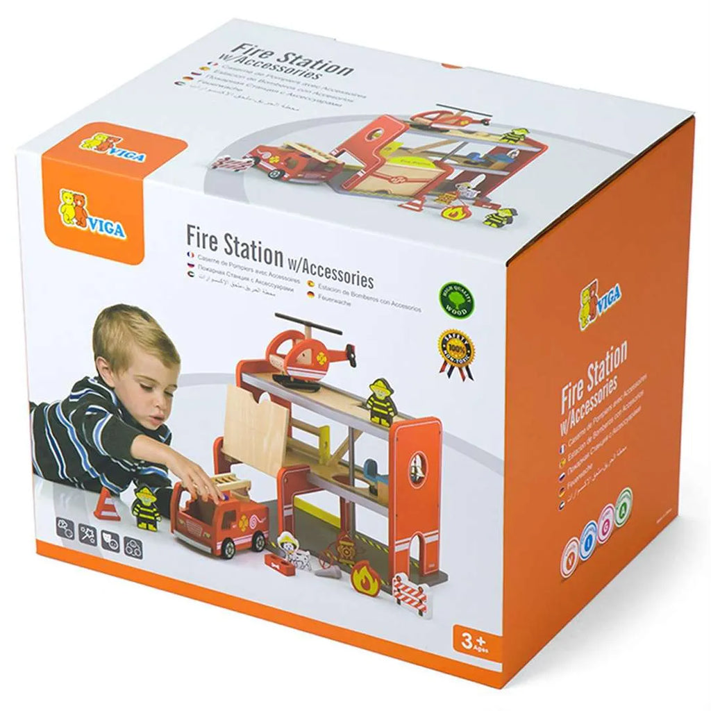 viga Fire Station w/Accessories