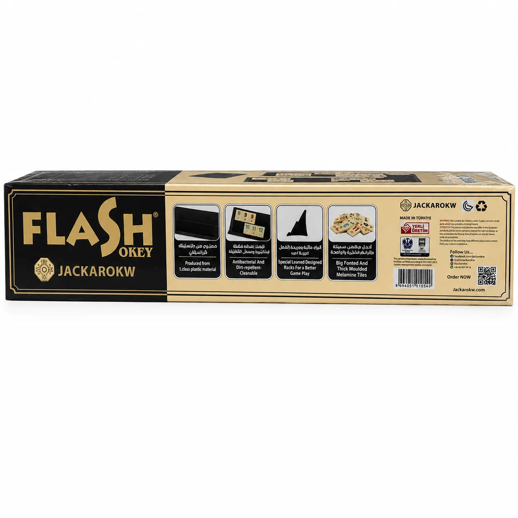 FLASH OKEY Plastic Game Set