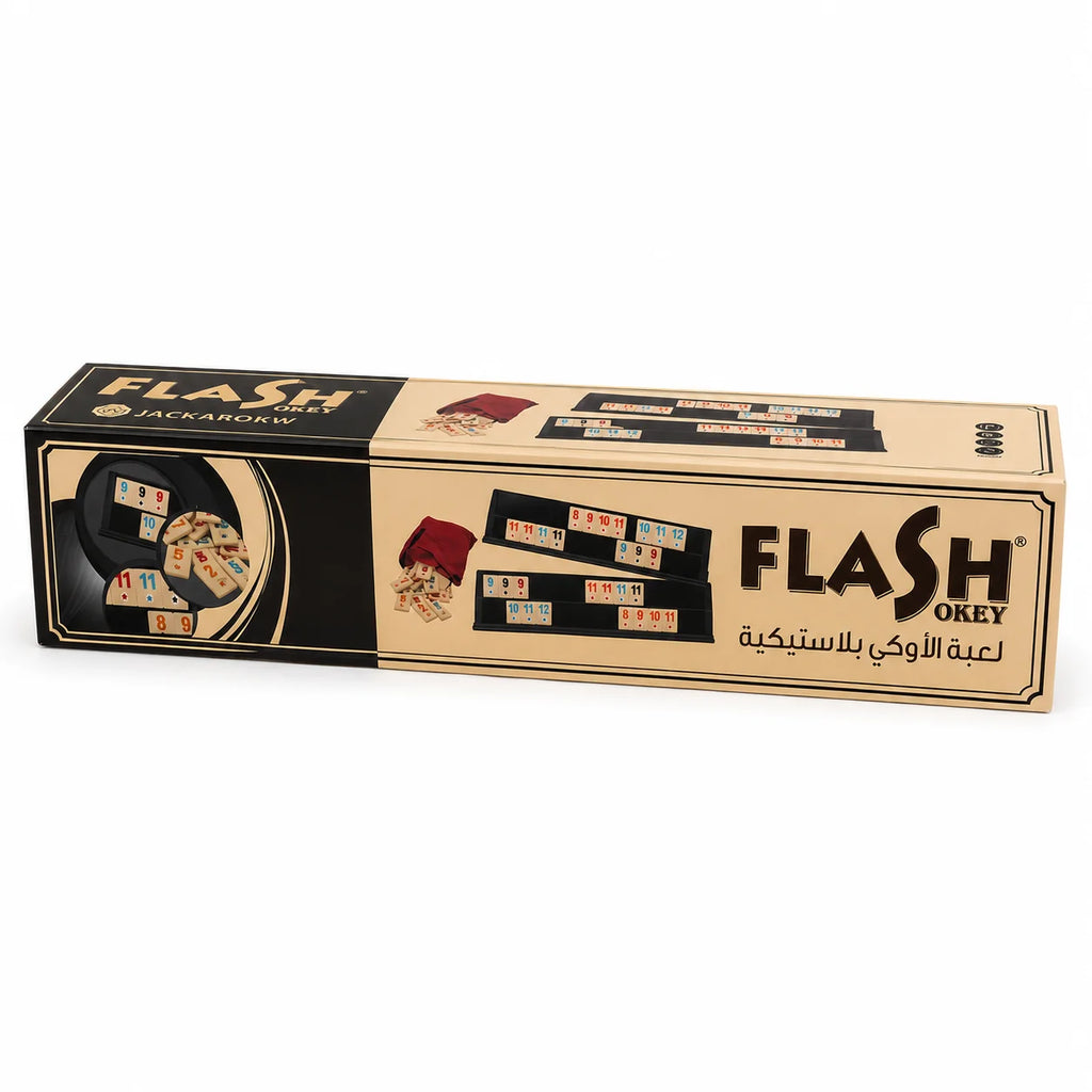 FLASH OKEY Plastic Game Set