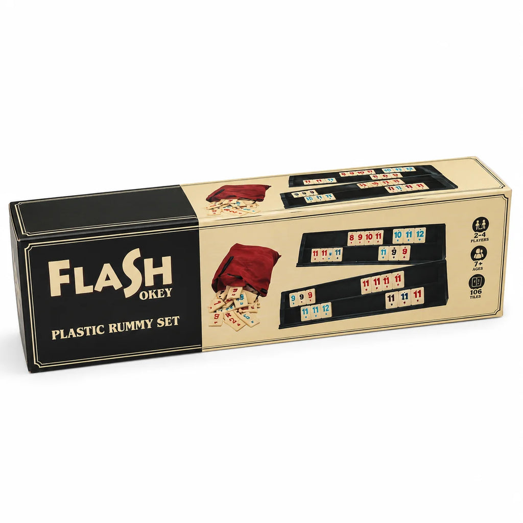 FLASH OKEY Plastic Game Set