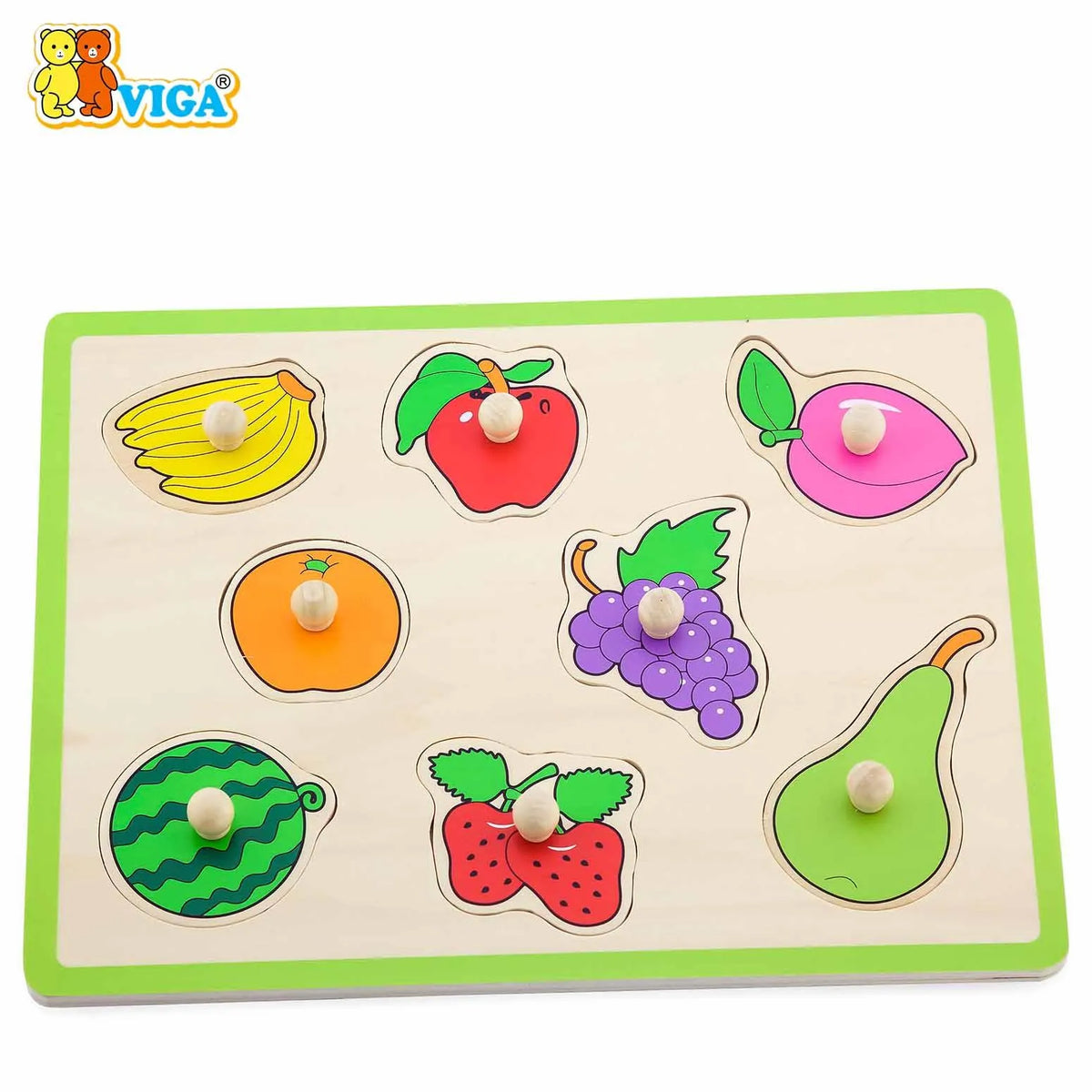 viga Flat Puzzle - Fruit