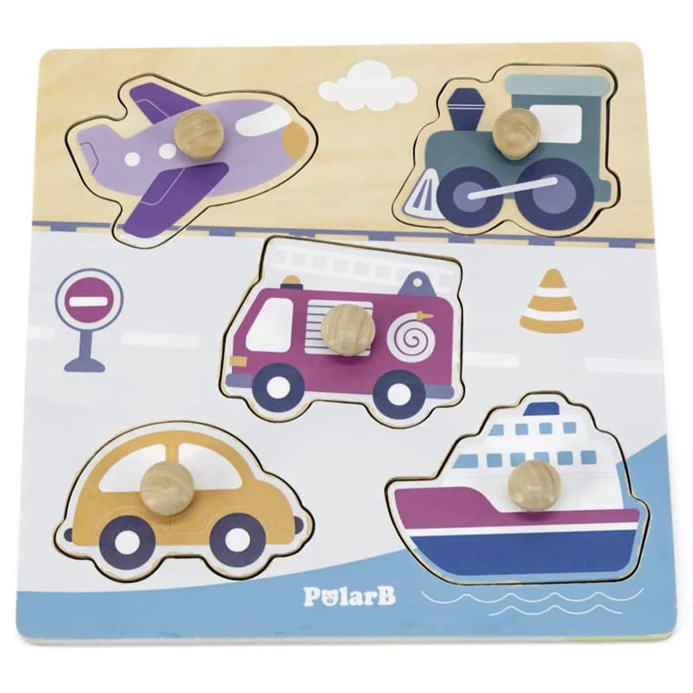 Flat Puzzle -Transportation