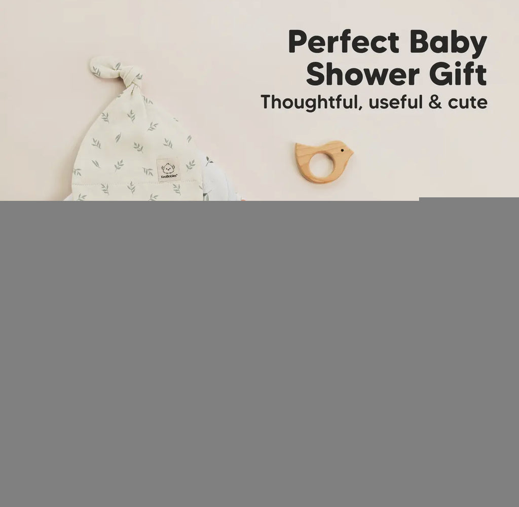 Fluer Soothe Baby Swaddles 0-3 Months with Knot Hat - Pack of 3