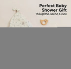 Fluer Soothe Baby Swaddles 0-3 Months with Knot Hat - Pack of 3