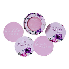 Floral Kiss and Blossom Pink Reversible Milestone Cards