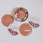 بطاقات ميل ستون القابلة للعكس- فلورنس والرمال الوردية