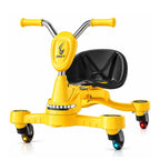 Foldable Kids Drift Swing Car with Music & Lights