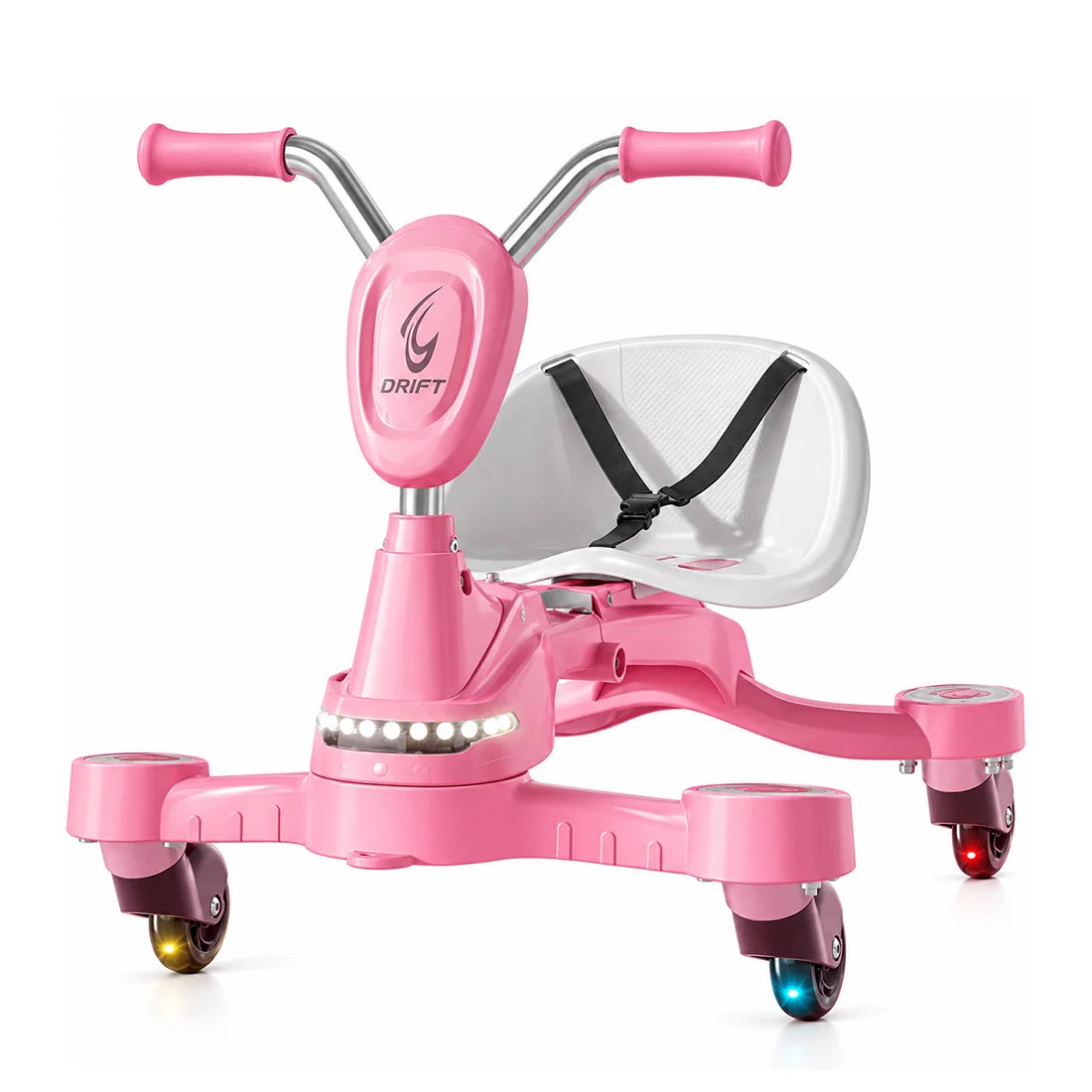 Foldable Kids Drift Swing Car with Music & Lights
