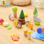 Forest Table Blocks – Wooden Playset