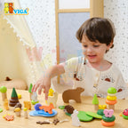 Forest Table Blocks – Wooden Playset